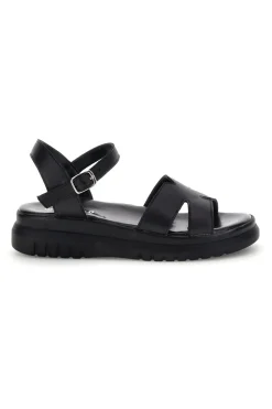 Sandali neri in vera pelle Pittarello 32841926