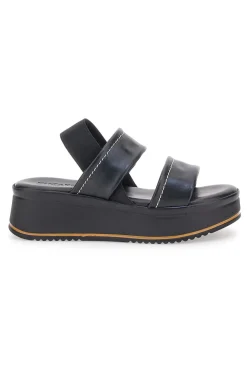 Sandali Nero con zeppa platform Pittarello 44874