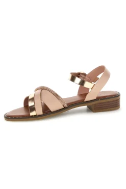 Sandali nude con fascette decorative Mon dieu PREA120