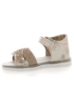 Sandali oro con fiore decorativo e velcro LAURA BIAGIOTTI AG1639115519