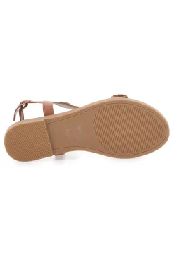 Sandali Oro con Strass The First Chic PRE3008