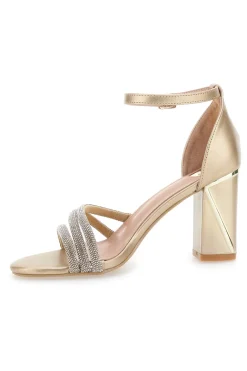 Sandali Oro con Tacco Le Havre Paris 233