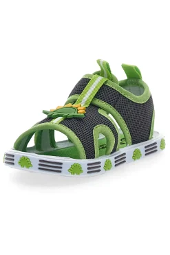 Sandali Primi Passi Grigi e Verdi Pitt Kids 2635