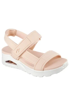 Sandali Rosa Vegan con Velcro Skechers Uno - Summer Stand2