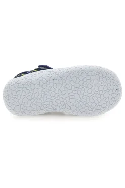 Sandali Semiaperti blu fantasia dinosauri primi passi Pitt kids PK2492F