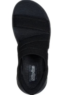 Sandali Slip-Ins Neri SKECHERS GO WALK FLEX SANDAL ENTICING