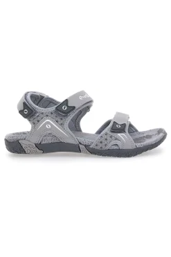 Sandali Sportivi Grigi Con Strappi Overland 22324