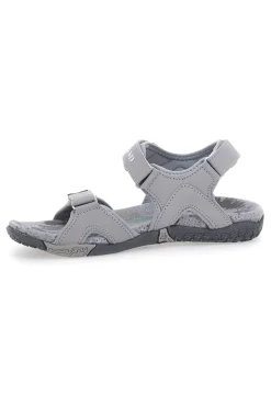 Sandali Sportivi Grigi Con Strappi Overland 22324