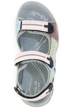 Sandali sportivi multicolor con chiusura a strappo TIGLIO 51357