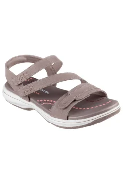 Sandali taupe con fasce regolabili Skechers BAYSHORE BASIC NECESSITY