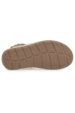 Sandali taupe intrecciati effetto corda gorpcore PITTARELLO TIERRA TOYA