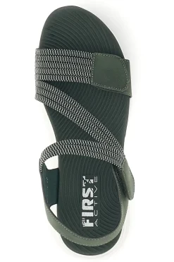 Sandali Verde con fasce elastiche First active 2