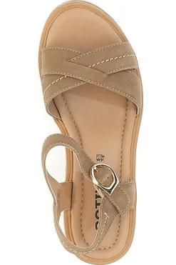 Sandalo in Pelle Marroni Pittarello Active 2302
