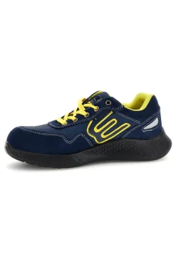 Scarpa Antinfortunistica Sneaker Blu e Gialla Blue Star BS180