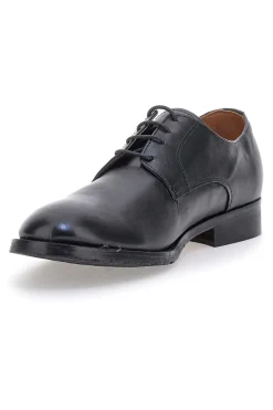 Scarpa Stringata Nera in Vera Pelle PITTARELLO 506