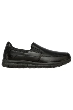 Scarpe Antinfortunistiche Nere SKECHERS Work Relaxed Fit: Nampa - Groton OB FO SRC