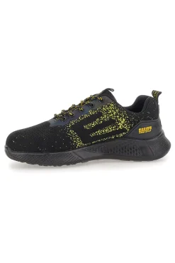 Scarpe antinfortunistiche nero e giallo Blu star 170 S3S SR