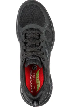 Scarpe Antinfortunistiche Nere SKECHERS Work: Arch Fit® SR - Axtell OB A FO SRC ESD