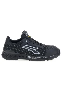 Scarpe antinfortunistiche da uomo nere basse in Putek U. Power Logan S3S CI FO SR ESD