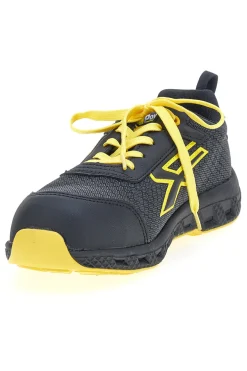 Scarpe antinfortunistiche da uomo nere gialle basse U. Power Maverick S3S CI HI HRO FO SR ESD