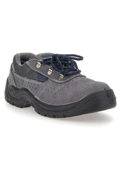 Scarpe antinfortunistiche grigie in pelle Blu Star 60 S1P SR