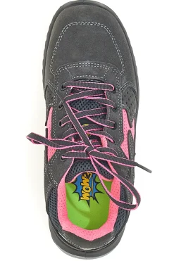 Scarpe antinfortunistiche nero e rosa U. power Tokyo S ESD S1PS FO SR