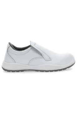Scarpe antinfortunistiche bianche S2 SR in pelle Blu energy BS100