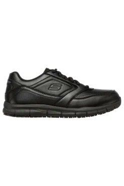 Scarpe Antinfortunistiche Nere SKECHERS Work Relaxed Fit - Nampa OB SRC FO