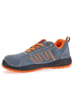 Scarpe antinfortunistiche grigie S1P traspiranti antiscivolo Blue Energy BS 80