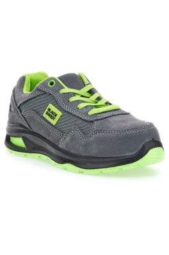 Scarpe antinfortunistiche grigie verdi Black Shoot PK24581 S1PL