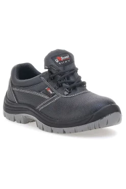 Scarpe antinfortunistiche nere basse in pelle idrorepellente U.Power Simple L S3 FO SR