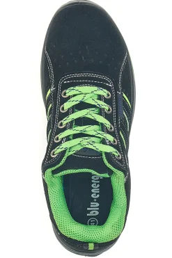 Scarpe antinfortunistiche nere S1P traspiranti antiscivolo Blue Energy