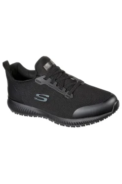 Scarpe Antinfotunistiche Nere SKECHERS Work: Squad SR - Myton O1 FO SRC ESD
