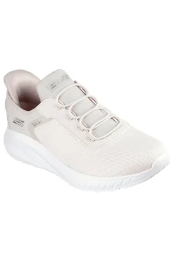 Scarpe beige slip-on leggere Skechers BOBS SQUAD CHAOS IN COLOR