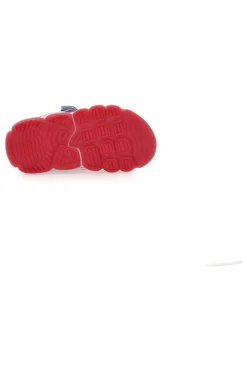 Scarpe blu e rosse con luci e stampa Spider-Man 11SP3N02LE
