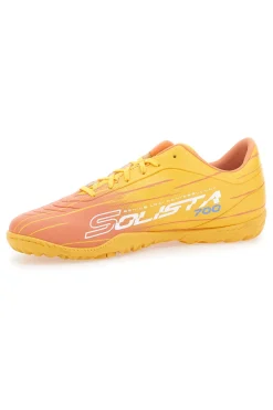 Scarpe calcio gialle arancioni leggere Lotto SOLISTA 700 IX TF
