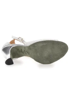 Scarpe da ballo argento con cinturino THE FIRST DANCE 4514