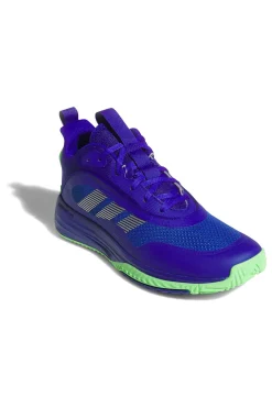 Scarpe da basket blu e verdi con ammortizzazione Lightmotion Adidas Ownthegame 3