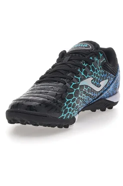 Scarpe da Calcetto Indoor Nere e Turchesi JOMA MAXIMA 2531 TURF