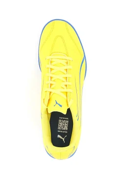 Scarpe da Calcetto indoor Gialle e suola blu Puma Vitoria TT