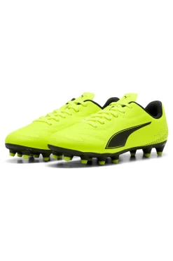 Scarpe da calcio gialle Puma Vitoria II FG/AG Jr