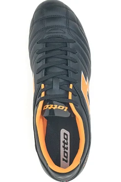 Scarpe da calcio nere con dettagli arancioni Lotto 219545 DKY