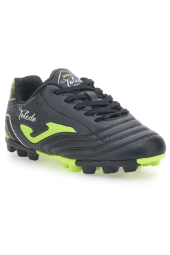 Scarpe da Calcio Nere e Giallo Fluo JOMA Toledo Jr 2501