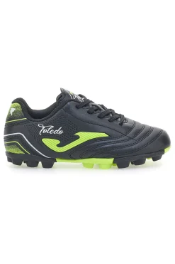 Scarpe da Calcio Nere e Giallo Fluo JOMA Toledo Jr 2501