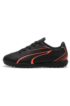 Scarpe da Calcio Nere per Terreni Sintetici Puma Vitoria TT Jr