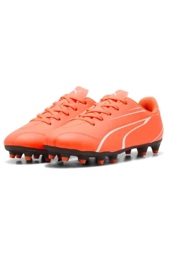 Scarpe da Calcio Rosse con Tacchetti PUMA VITORIA FG/AG Jr