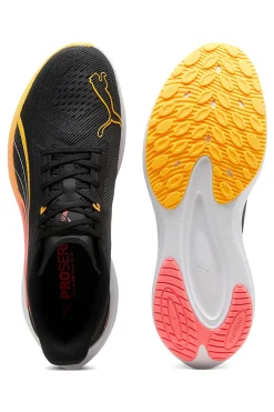 Scarpe da corsa nere con dettagli fluo Puma Darter Pro