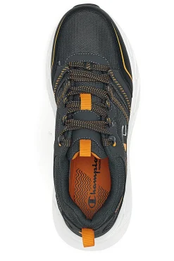 Scarpe da fitness Grigie e Arancio Champion Warrior Low Cut Shoe