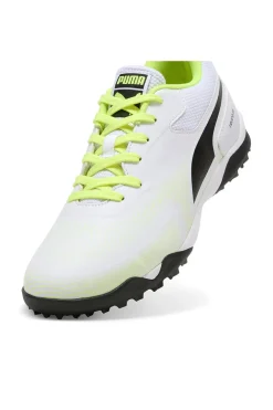 Scarpe da Futsal Bianche e Giallo Fluo Puma TRUCO III TT