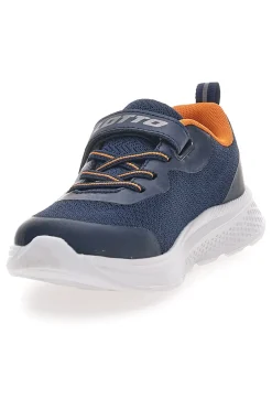 Scarpe da Ginnastica blu con strappo e air memory foam Lotto Rider AMF CL S